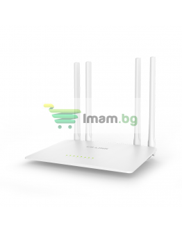 Безжичен рутер LB LINK BL-W1210M, 1200Mbps, Dual-Band, 4 антени, Бял - 19050