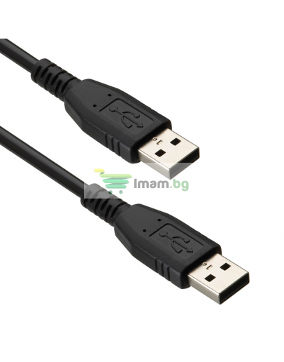 Кабел DeTech USB -USB M, HQ 3m -18077