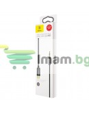 Аудио кабел Baseus M01, 3.5mm към Type-C, 1.2м, Черен - 40403