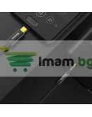 Аудио кабел Baseus M01, 3.5mm към Type-C, 1.2м, Черен - 40403