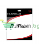 Кабел за принтер DeTech USB A - USB B, High Quality, 3.0m -18075