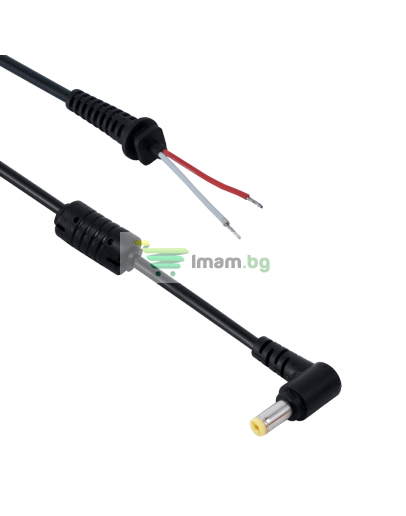 DC кабел DeTech за Acer 5.5*1.7 90W 1,2M - 18203