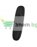 Универсално дистанционно No brand C120, Air mouse, USB 2.4GHz, Микрофон, Черен - 13052