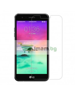 Стъклен протектор No brand, За LG К10 2017, 0.3mm, Прозрачен - 52279