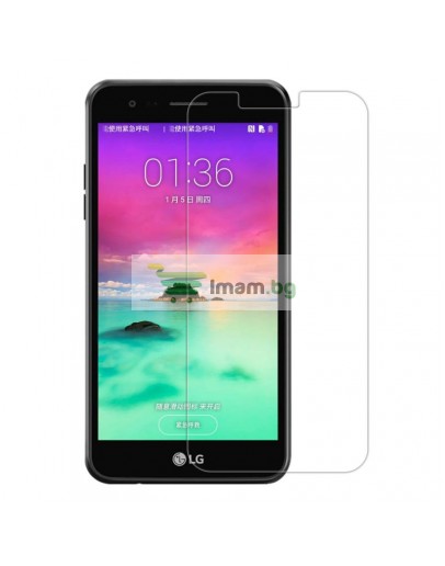 Стъклен протектор No brand, За LG К10 2017, 0.3mm, Прозрачен - 52279