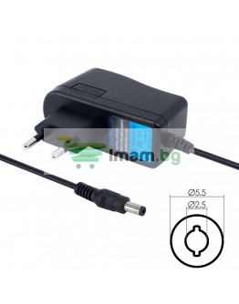 Адаптер DeTech 5V/ 1.0A 5.5*2.5 - 218
