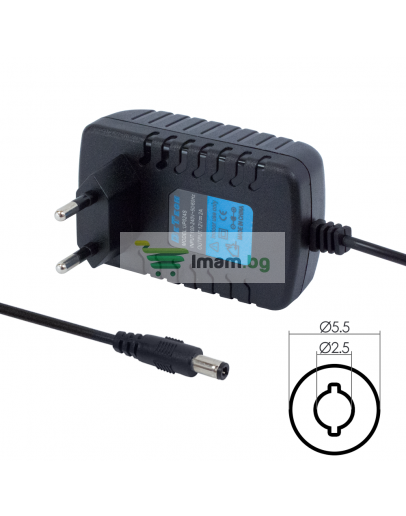 Адаптер DeTech 9V/ 2.0A 5.5*2.5 - 219