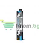 Кабел за данни LDNIO LS372, Micro USB, 2.0m, Бял - 40073