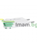 Мрежово зарядно устройство, DeTech, DE-11M, 5V/1A, 220V,1 x USB, С Micro USB кабел, 1.0m, Бял - 14115
