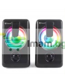 Тонколони Kisonli L-1010, AUX, 2x3W, Черен - 22238