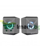 Тонколони Kisonli L-1040, AUX, 2x2.5W, Черен - 22244