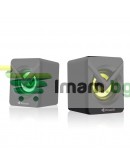 Тонколони Kisonli L-1040, AUX, 2x2.5W, Черен - 22244