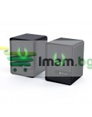 Тонколони Kisonli L-4040, AUX, 2x3W, Черен - 22234
