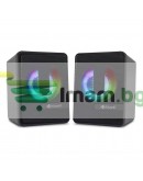 Тонколони Kisonli L-4040, AUX, 2x3W, Черен - 22234