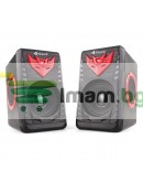 Тонколони Kisonli T-008A, AUX, 2x3W, Черен - 22251