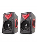 Тонколони Kisonli T-008A, AUX, 2x3W, Черен - 22251