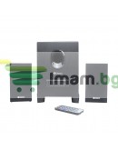 Тонколони Kisonli TM-5000U, Bluetooth, 5W+2x3W, USB, Черен - 22149