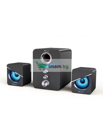 Тонколони Kisonli U-3100, AUX, 3W+2x2W, Черен - 22223