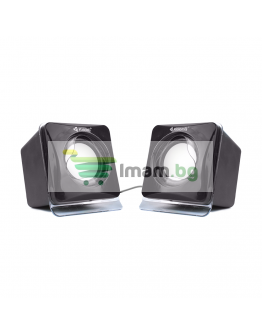 Тонколони Kisonli V410, 3W*2, USB, Черни - 22044