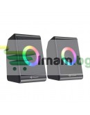 Тонколони Kisonli X12, AUX, 2x3W, Черен - 22229