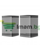 Тонколони Kisonli X25, Bluetooth, AUX, SD, 2x3.5W, Черен - 22224