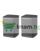 Тонколони Kisonli X25, Bluetooth, AUX, SD, 2x3.5W, Черен - 22224