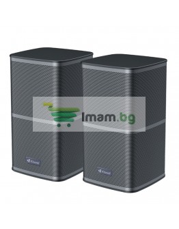 Тонколони Kisonli X26, Bluetooth, AUX, SD, 2x3.5W, Черен - 22225