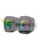 Тонколони Kisonli X3, AUX, 2x3W, Черен - 22226