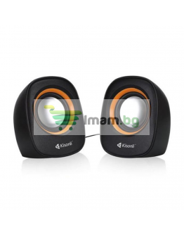Тонколони Kisonli V360, 1.5W*2, USB, Различни цветове - 22046