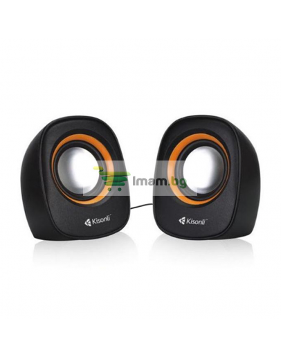 Тонколони Kisonli V360, 1.5W*2, USB, Различни цветове - 22046