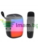 Тонколона Kisonli G20, Bluetooth, Караоке, USB, SD, FM, AUX, Черен - 22269