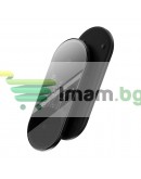 Безжично зарядно устройство Baseus Digital LED, 2в1, Qi, 20W, Черен - 40384