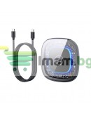 Безжично зарядно устройство Remax Walking RP-W76, Qi, 15W, Черен - 40328