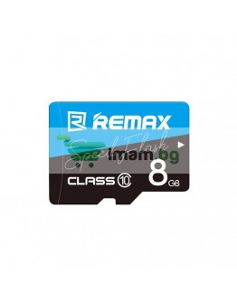 Карта памет Remax Speed Flash, Micro SD, 8GB, Class 10, Син - 62056
