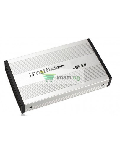Кутия за хард диск No brand USB 2.0" IDE 3.5 - 17314