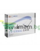 Кутия за хард диск No brand USB 2.0" IDE 3.5 - 17314