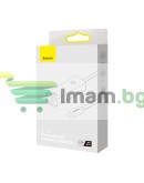Мрежов адаптер Baseus Lite, Type-C към RJ45, 1000Mbps, Черен - 40387