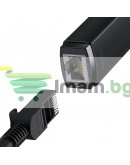 Мрежов адаптер Baseus Lite, Type-C към RJ45, 1000Mbps, Черен - 40387