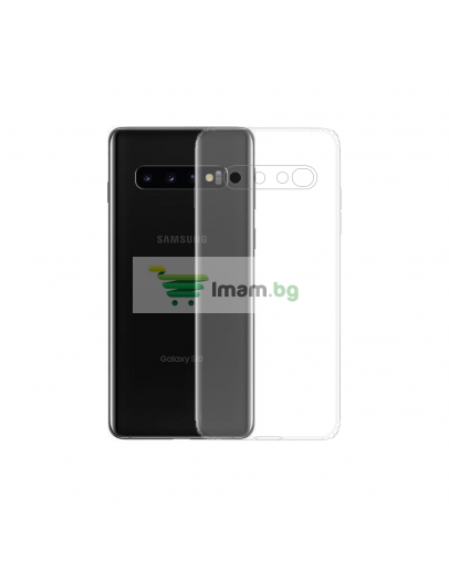 Силиконов гръб No brand, За Samsung Galaxy S10 Plus, Прозрачен - 51614