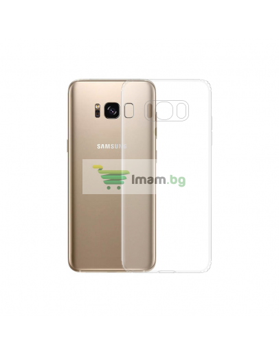 Силиконов гръб No brand, За Samsung Galaxy S8 Plus, Прозрачен - 51619