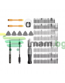 Комплект отвертка и накрайници Jakemy JM-8183-C, 145 Части, S2, CR-V, Черен - 17638