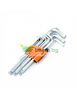 Комплект шестограми Jakemy JM-HK2-1, 9 броя, CR-V - 17645