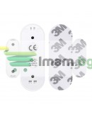 Смарт сензор No brand PST-WD002, За врата/прозорец, Wi-Fi, Tuya Smart, Бял - 91001