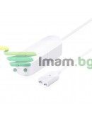 Смарт сензор No brand PST-WW002, За алармиране при наводнение, Wi-Fi, Tuya Smart, Бял - 91005