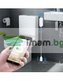 Смарт сензор No brand PST-WW002, За алармиране при наводнение, Wi-Fi, Tuya Smart, Бял - 91005