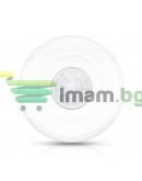 Смарт сензор No brand PST-HW400B, За движение, PIR, 360 градуса, Wi-Fi, Tuya Smart, Бял - 91004