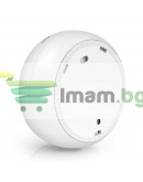 Смарт сензор No brand PST-HW400B, За движение, PIR, 360 градуса, Wi-Fi, Tuya Smart, Бял - 91004