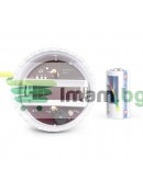 Смарт сензор No brand PST-SQ400B, За алармиране при наводнение, Wi-Fi, Tuya Smart, Бял - 91006