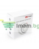 Смарт сензор No brand PST-YG400A, За дим, Wi-Fi, Tuya Smart, Бял - 91009