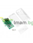 Смарт превключвател No brand PST-WF-S1, 1 канал, 220V, 10A, Wi-Fi, Tuya Smart, Бял - 91019